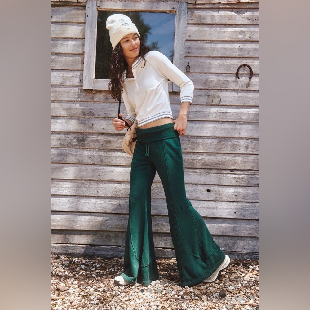 FP Movement Wanderlust Flares in Evergreen